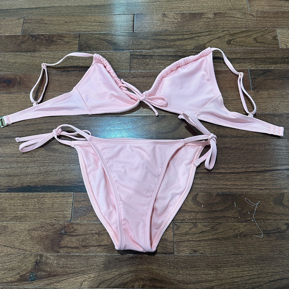 Target Pink Bikini Set